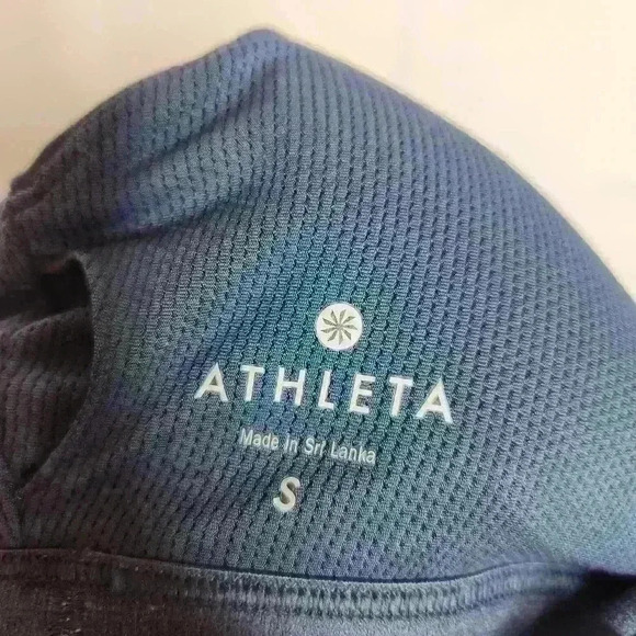 Athleta women's navy blue sports bra size small - Picture 6 of 9
